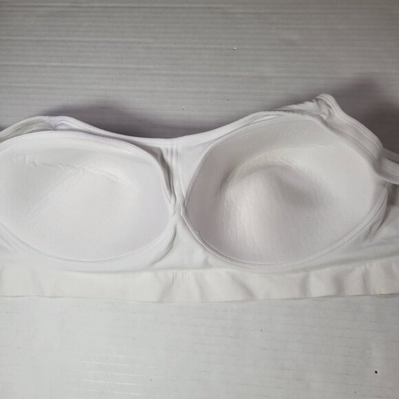 Truekind White Everyday Comfort Straps Wireless Shaping Bra #10024 Size 3X - Picture 3 of 5